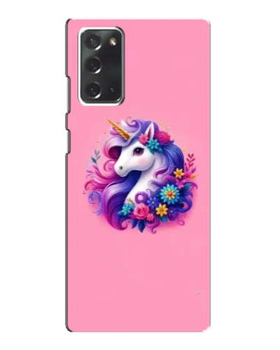 Чехол для Samsung Galaxy Note 20 с картинкой «Сказочный единорог»