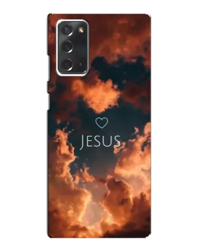 Чехол для Samsung Galaxy Note 20 с картинкой «Сияние Имени Jesus»