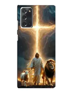 Чохол для Samsung Galaxy Note 20 з картинкою «Лев Юди та Світло»
