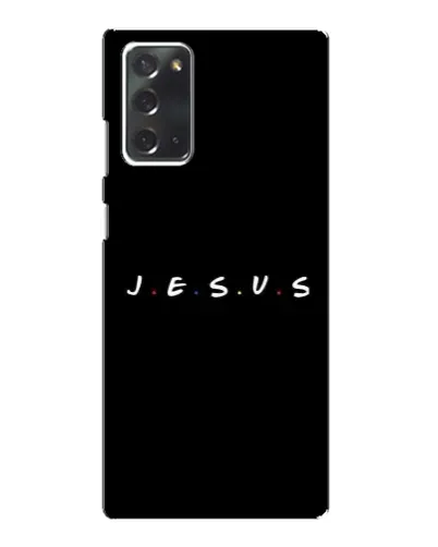 Чехол для Samsung Galaxy Note 20 с картинкой «Точки веры J.E.S.U.S.»
