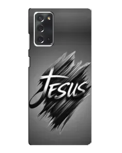 Чехол для Samsung Galaxy Note 20 с картинкой «Надпись Jesus Graffiti»