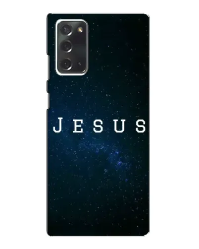 Чехол для Samsung Galaxy Note 20 с картинкой «Звездное небо Jesus»