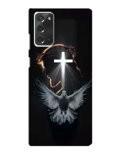 Чехол для Samsung Galaxy Note 20 с картинкой «Голубь и Свет»