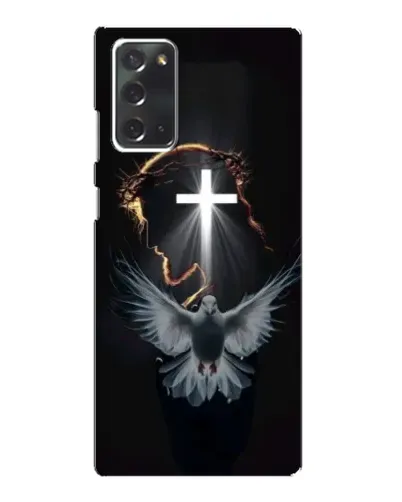 Чехол для Samsung Galaxy Note 20 с картинкой «Голубь и Свет»