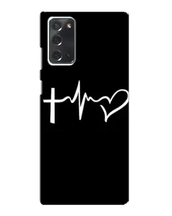 Чохол для Samsung Galaxy Note 20 з картинкою «Пульс віри»