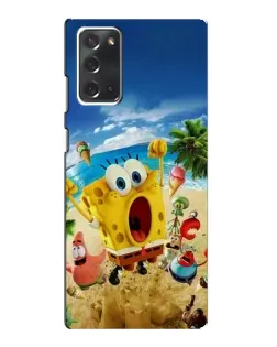 Чехол для Samsung Galaxy Note 20 с картинкой «Развлечения на пляже»