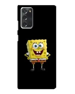 Чехол для Samsung Galaxy Note 20 с картинкой «Классический Губка Боб»