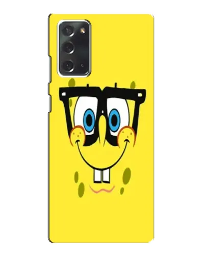 Чохол для Samsung Galaxy Note 20 з картинкою «Мінімалістичний Спанч Боб» Чохол для Samsung Galaxy Note 20 з картинкою «Мінімалістичний Спанч Боб»