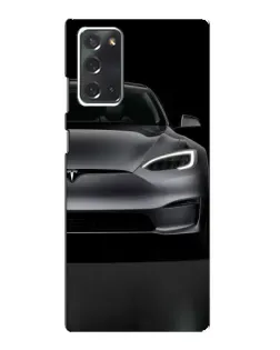 Чохол для Samsung Galaxy Note 20 з картинкою «Tesla Model S Look»