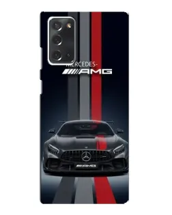 Чохол для Samsung Galaxy Note 20 з картинкою «Mercedes — білий карбон»
