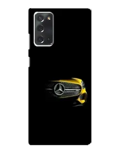 Чехол для Samsung Galaxy Note 20 с картинкой «Mercedes — ретро стиль»
