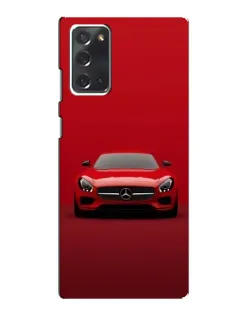 Чехол для Samsung Galaxy Note 20 с картинкой «Красный Mercedes AMG»