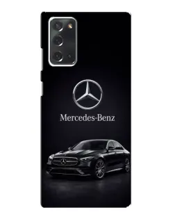 Чехол для Samsung Galaxy Note 20 с картинкой «Mercedes — решетка радиатора»