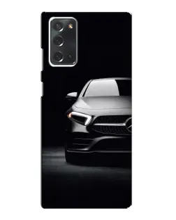 Чехол для Samsung Galaxy Note 20 с картинкой «Свет фар Mercedes»