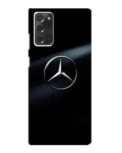 Чехол для Samsung Galaxy Note 20 с картинкой «Mercedes на металле» Чехол для Samsung Galaxy Note 20 с картинкой «Mercedes на металле»