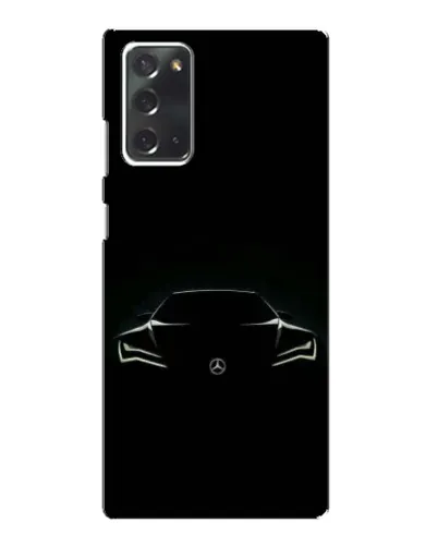 Чехол для Samsung Galaxy Note 20 с картинкой «Mercedes — силуэт авто» Чехол для Samsung Galaxy Note 20 с картинкой «Mercedes — силуэт авто»