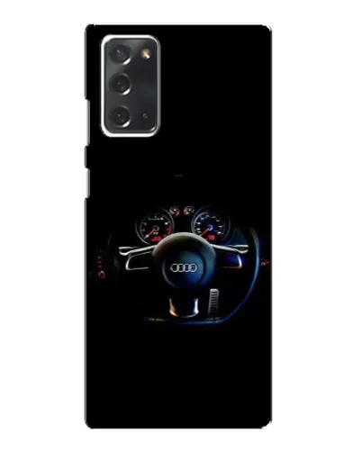 Чехол для Samsung Galaxy Note 20 с картинкой «Салон Audi — руль» Чехол для Samsung Galaxy Note 20 с картинкой «Салон Audi — руль»
