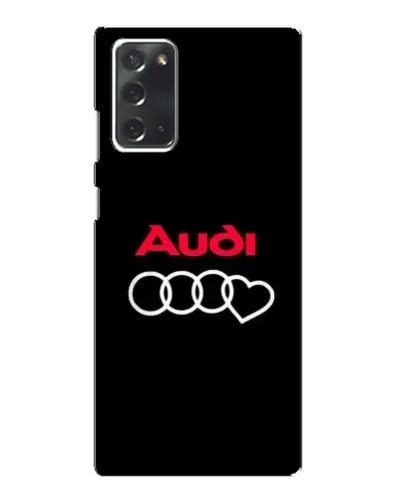 Чехол для Samsung Galaxy Note 20 с картинкой «Логотип Audi Heart» Чехол для Samsung Galaxy Note 20 с картинкой «Логотип Audi Heart»