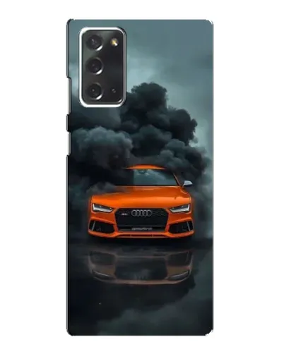 Чехол для Samsung Galaxy Note 20 с картинкой «Audi в облаках дыма» Чехол для Samsung Galaxy Note 20 с картинкой «Audi в облаках дыма»