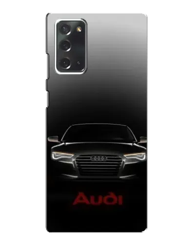 Чехол для Samsung Galaxy Note 20 с картинкой «Audi — градиентный контур» Чехол для Samsung Galaxy Note 20 с картинкой «Audi — градиентный контур»