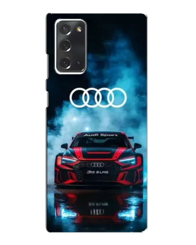 Чехол для Samsung Galaxy Note 20 с картинкой «Audi Sport — неон» Чехол для Samsung Galaxy Note 20 с картинкой «Audi Sport — неон»