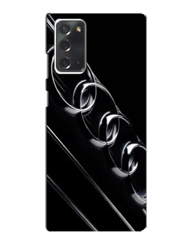 Чехол для Samsung Galaxy Note 20 с картинкой «Audi — абстрактные кольца» Чехол для Samsung Galaxy Note 20 с картинкой «Audi — абстрактные кольца»