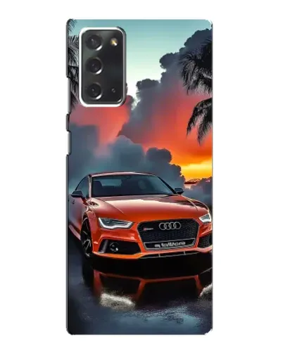 Чехол для Samsung Galaxy Note 20 с картинкой «Audi — закат» Чехол для Samsung Galaxy Note 20 с картинкой «Audi — закат»
