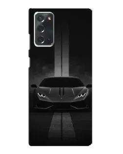Чохол для Samsung Galaxy Note 20 з картинкою «Lamborghini симетрія доріг»
