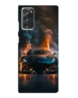 Чохол для Samsung Galaxy Note 20 з картинкою «Lamborghini димна естетика»