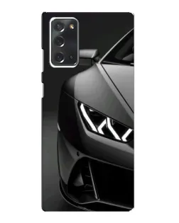 Чохол для Samsung Galaxy Note 20 з картинкою «Lamborghini фари деталізація»