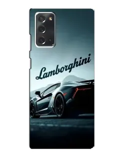 Чохол для Samsung Galaxy Note 20 з картинкою «Класичний Lamborghini надпис»