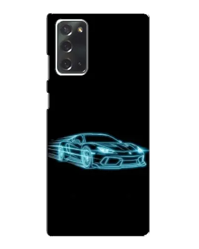 Чохол для Samsung Galaxy Note 20 з картинкою «Неоновий контур Lamborghini» Чохол для Samsung Galaxy Note 20 з картинкою «Неоновий контур Lamborghini»