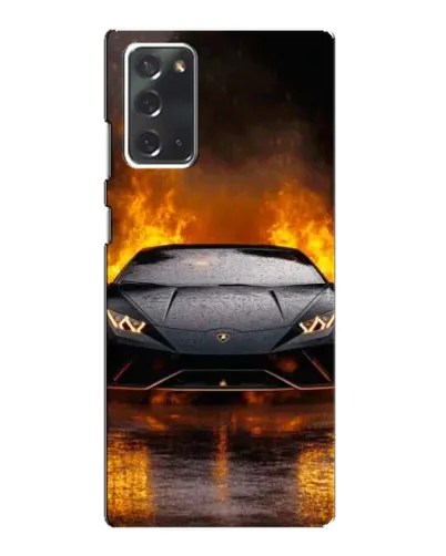 Чохол для Samsung Galaxy Note 20 з картинкою «Lamborghini у вогні» Чохол для Samsung Galaxy Note 20 з картинкою «Lamborghini у вогні»