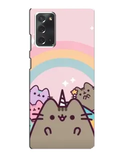 Чехол для Samsung Galaxy Note 20 с картинкой «Единорог Pusheen» Чехол для Samsung Galaxy Note 20 с картинкой «Единорог Pusheen»