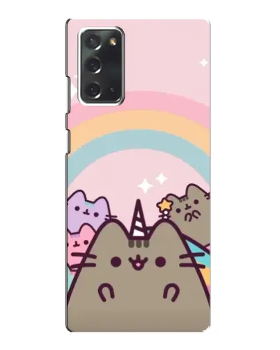 Чехол для Samsung Galaxy Note 20 с картинкой «Единорог Pusheen»