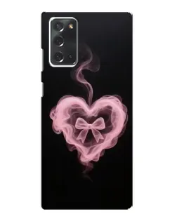 Чохол для Samsung Galaxy Note 20 з картинкою «Димчасте серце»