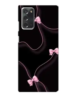 Чохол для Samsung Galaxy Note 20 з картинкою «Рожеві стрічки»