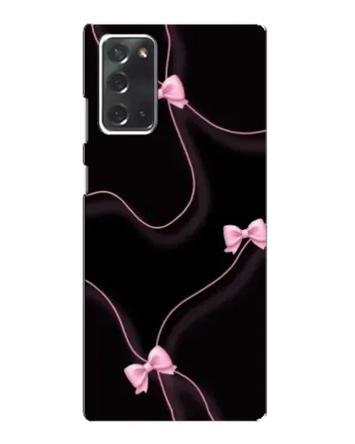 Чохол для Samsung Galaxy Note 20 з картинкою «Рожеві стрічки»