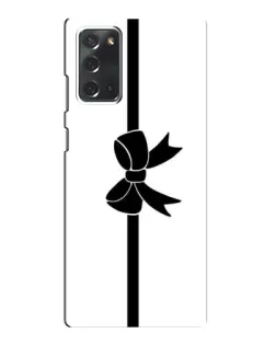 Чохол для Samsung Galaxy Note 20 з картинкою «Вертикальний бант»