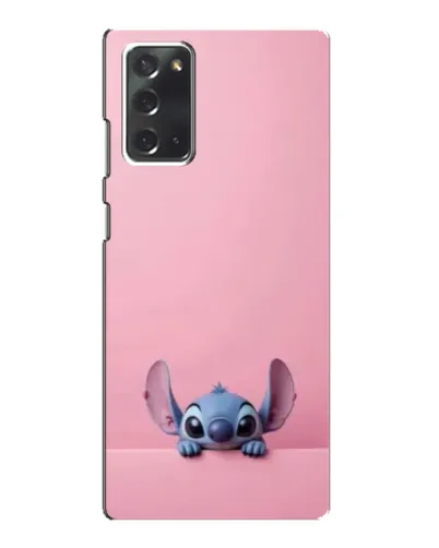 Чехол для Samsung Galaxy Note 20 с картинкой «Stitch выглядывает»