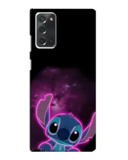 Чехол для Samsung Galaxy Note 20 с картинкой «Неоновый Stitch»