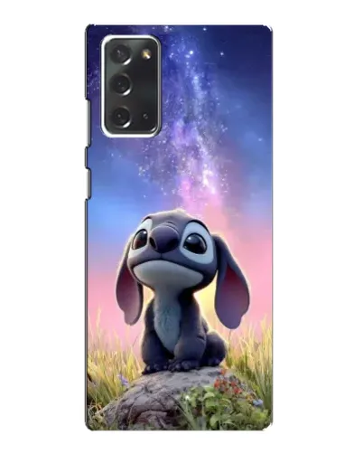 Чехол для Samsung Galaxy Note 20 с картинкой «Стич на рассвете»