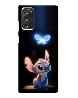 Чехол для Samsung Galaxy Note 20 с картинкой «Сияющий Стич»