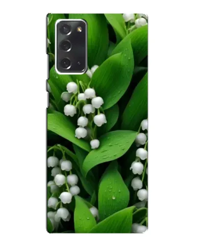 Чохол для Samsung Galaxy Note 20 з картинкою «Конвалії в зелені»