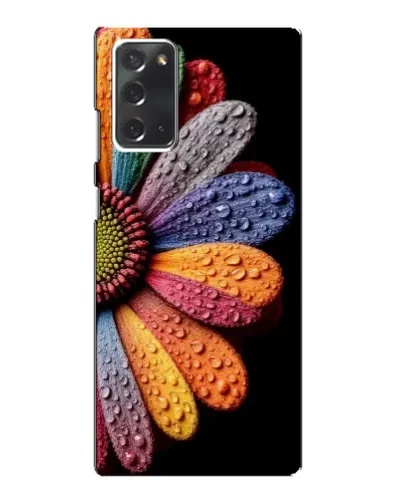 Чохол для Samsung Galaxy Note 20 з картинкою «Райдужна квітка»