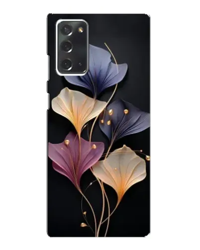 Чохол для Samsung Galaxy Note 20 з картинкою «Лілові квіти грації»