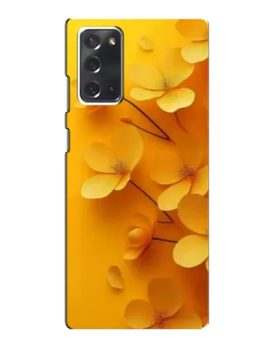 Чохол для Samsung Galaxy Note 20 з картинкою «Золоті пелюстки»