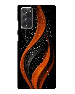Чохол для Samsung Galaxy Note 20 з картинкою «Вогняна зоряна хвиля»