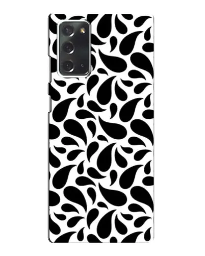 Чохол для Samsung Galaxy Note 20 з картинкою «Контрастні чорні краплі» Чохол для Samsung Galaxy Note 20 з картинкою «Контрастні чорні краплі»