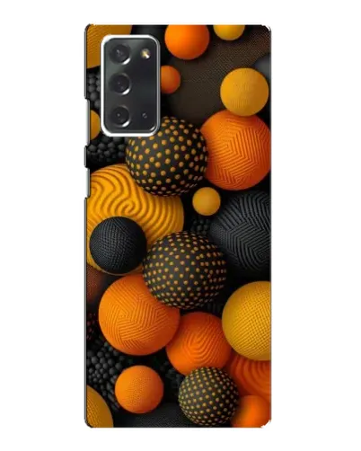 Чохол для Samsung Galaxy Note 20 з картинкою «Об'ємні помаранчеві сфери» Чохол для Samsung Galaxy Note 20 з картинкою «Об'ємні помаранчеві сфери»